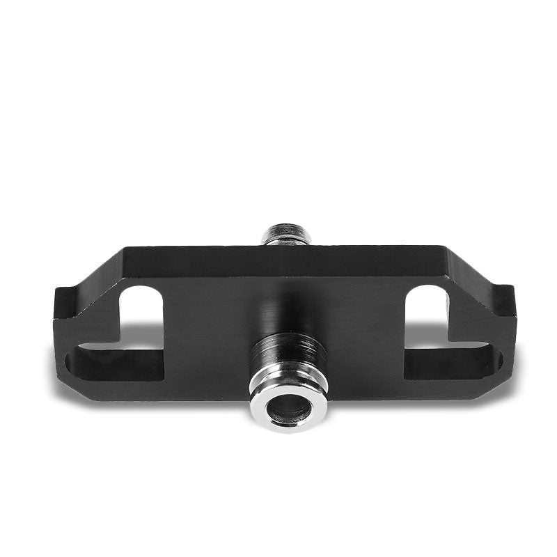 NRG Black FRG-TNMC Fuel Pressure Regulator Block Off Plate For 93-95 Mazda RX-7-Fuel Systems-BuildFastCar-BFC-NRG-FRG-TNMC