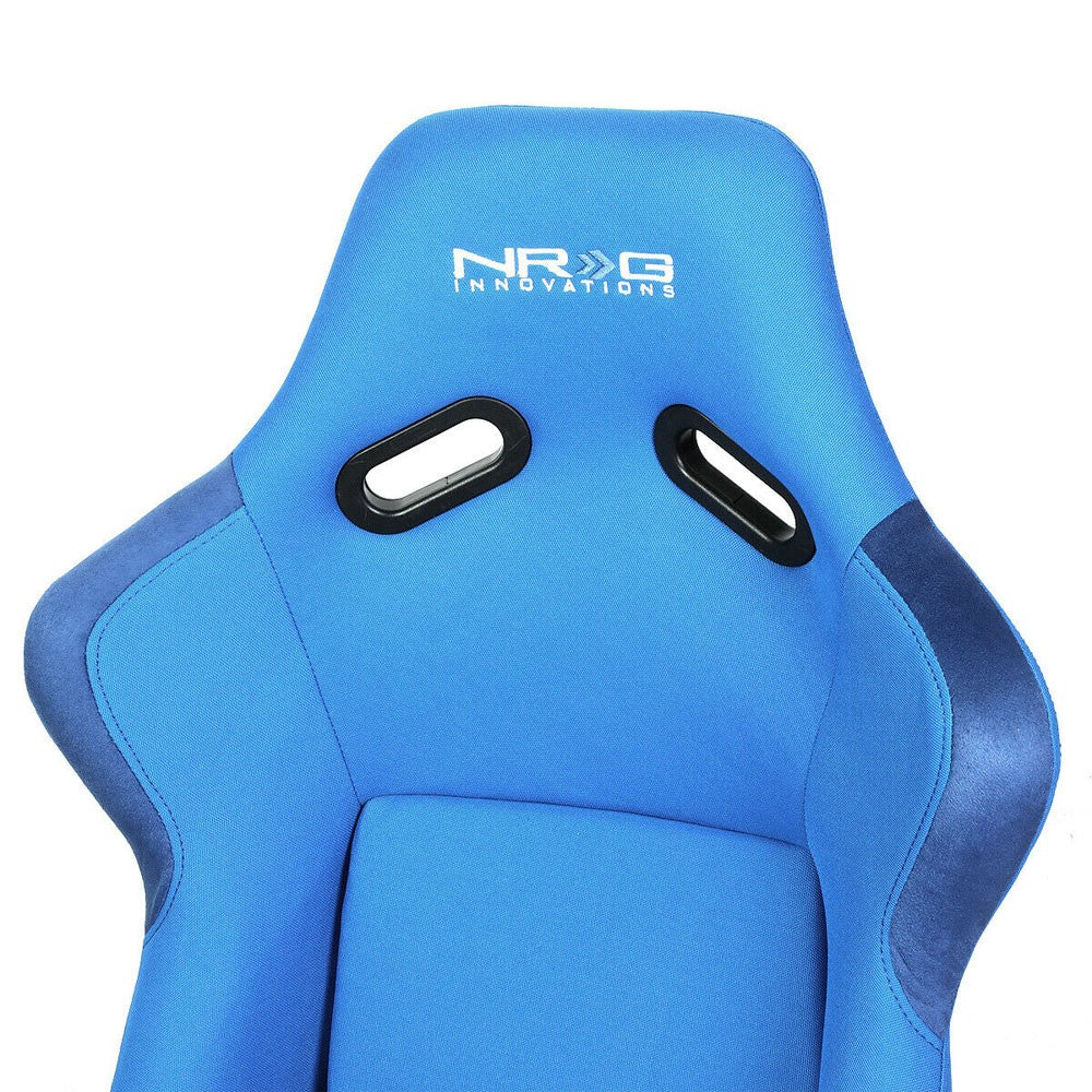 NRG FRP-300BL 300 Sports Sereies with NRG Logo Racing Seat Blue