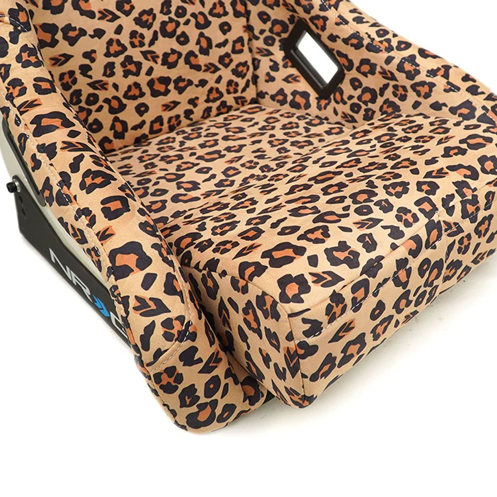 NRG FRP-302-BR-SAVAGE Prisma Fixed Back Bucket Racing Seat Brown NRG-FRP-302-BR-SAVAGE