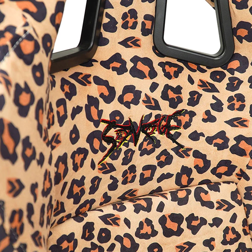 NRG FRP-302-BR-SAVAGE Prisma Fixed Back Bucket Racing Seat Brown NRG-FRP-302-BR-SAVAGE