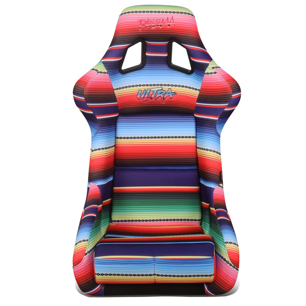 NRG FRP-302-MEXICALI Mexicali Serape Prisma Large Bucket Racing Seat NRG-FRP-302-MEXICALI