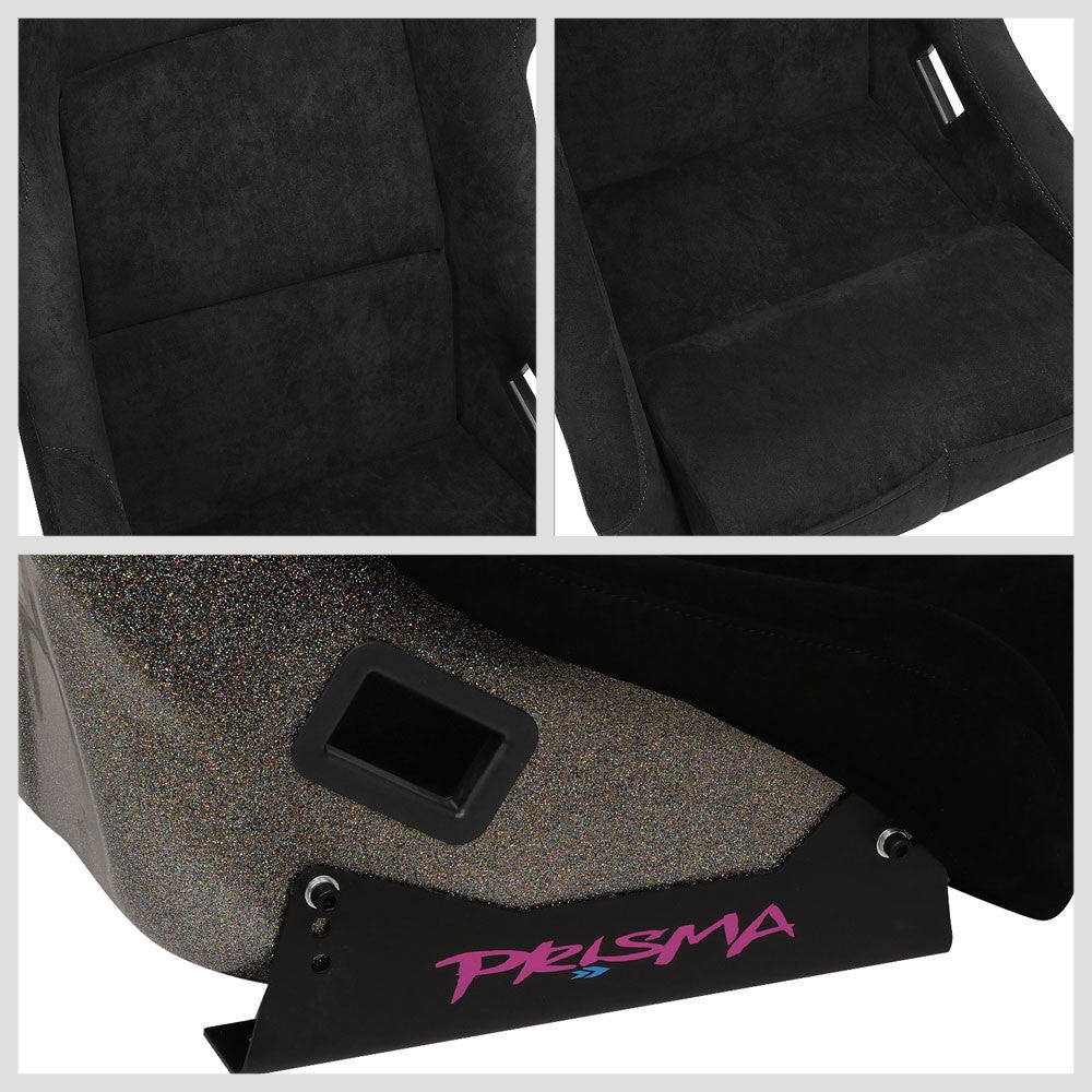 NRG FRP-302BK-ULTRA Prisma Ultra Bucket (Large) Ultra NRG Logo Racing Seat Black