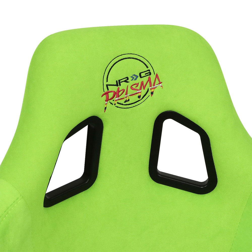 NRG FRP-302NG-PRISMA Bucket (Large) NRG Prisma Logo Racing Seat Neon Green