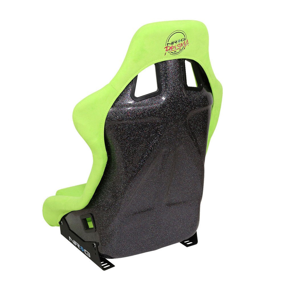NRG FRP-302NG-PRISMA Bucket (Large) NRG Prisma Logo Racing Seat Neon Green
