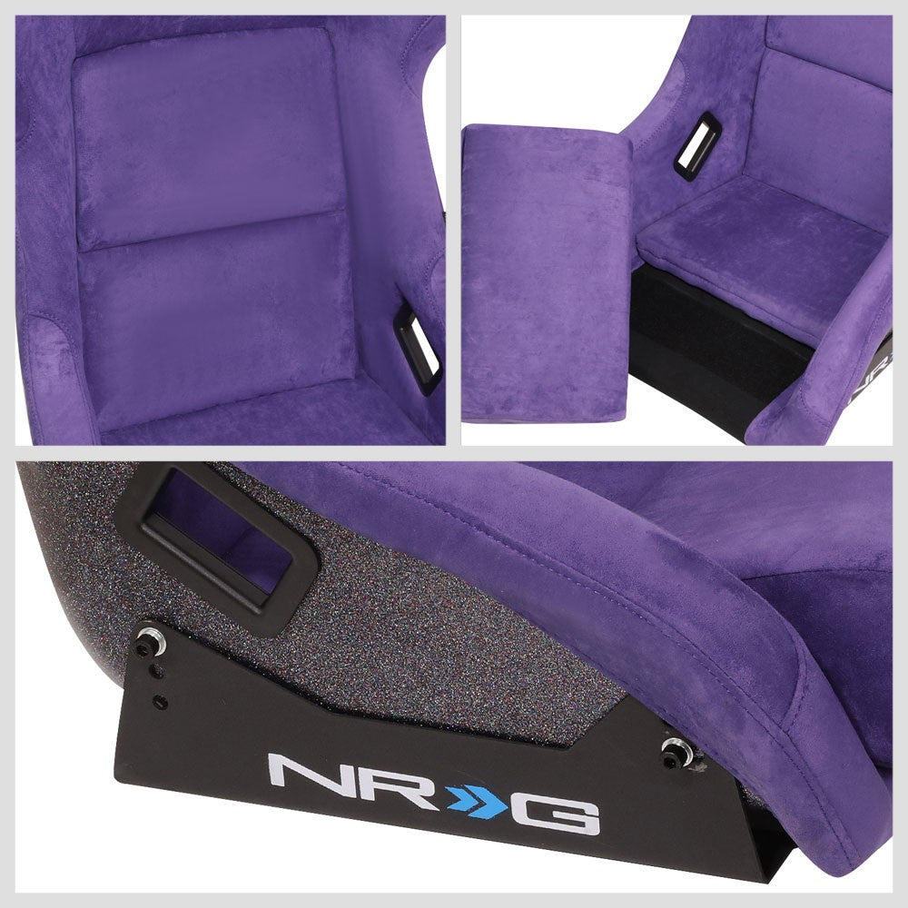 NRG FRP-302PP-PRISMA Bucket (Large) NRG Prisma Logo Racing Seat Purple