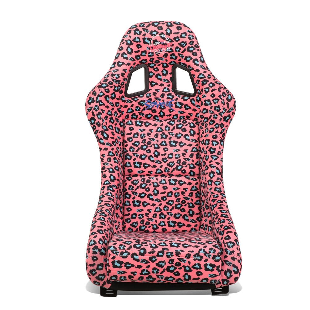 NRG FRP-303-PK-SAVAGE PRISMA Fixed Bucket Racing Seat Pink Savage NRG-FRP-303-PK-SAVAGE