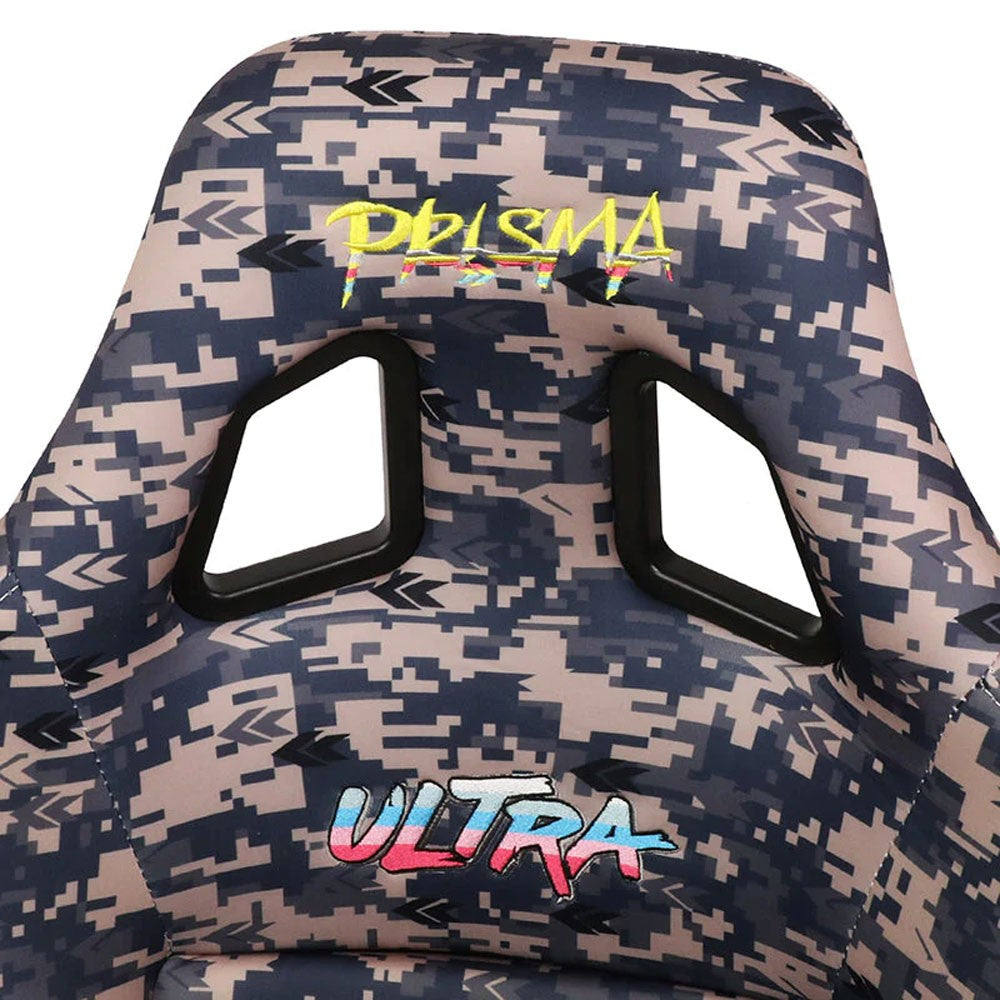 NRG FRP-303-STORM PRISMA Fixed Bucket Racing Seat Grey Digital Camo NRG-FRP-303-STORM