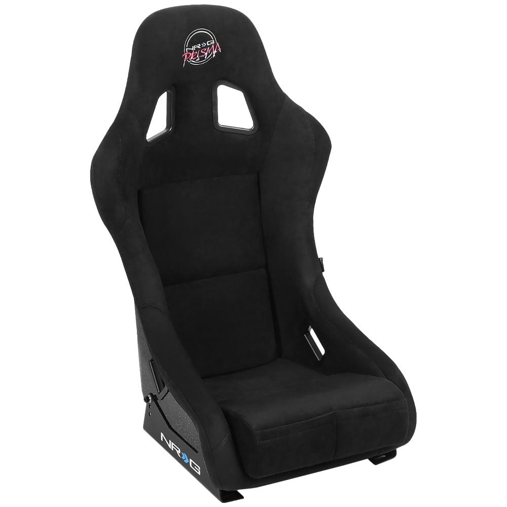 NRG FRP-303BK-PRISMA Bucket NRG Prisma Logo Racing Seat Black NRG-FRP-303BK-PRISMA