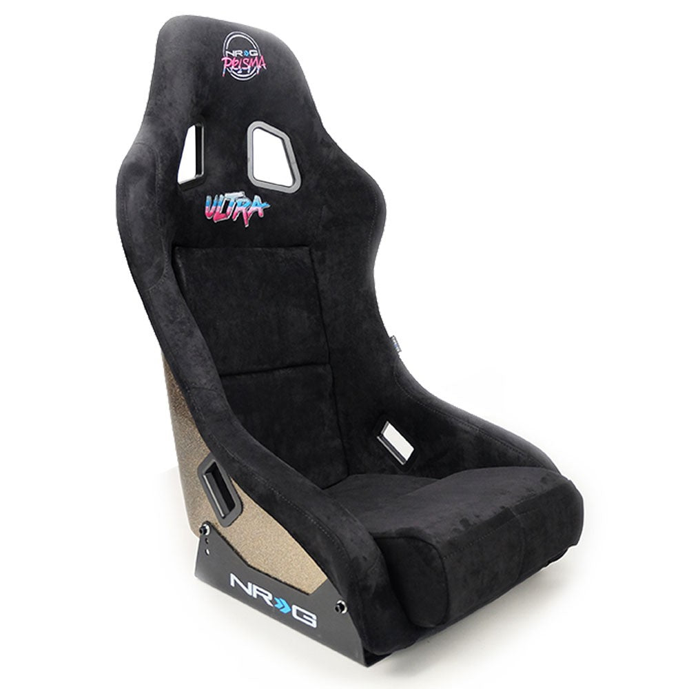 NRG FRP-303BK-ULTRA PRISMA Fixed Bucket Racing Seat Black NRG-FRP-303BK-ULTRA