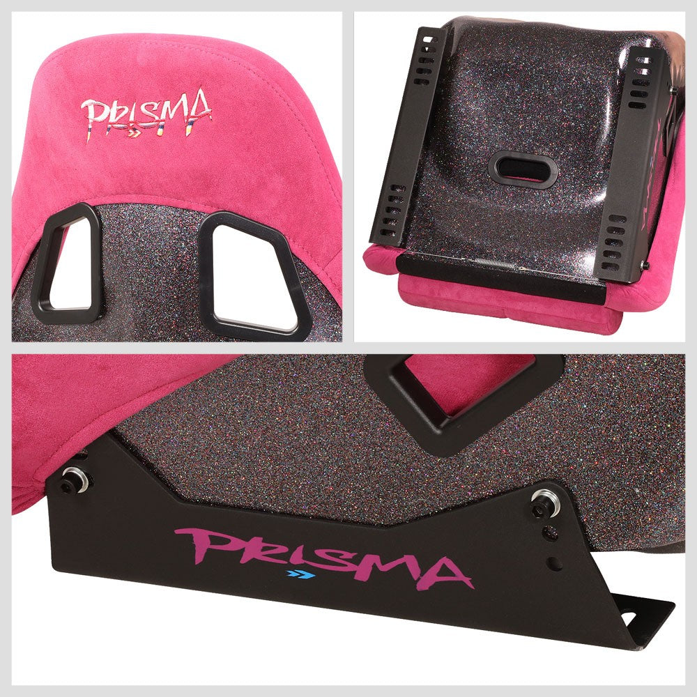 NRG FRP-303FH-PRISMA PRISMA Fixed Bucket Racing Seat Fushia NRG-FRP-303FH-PRISMA