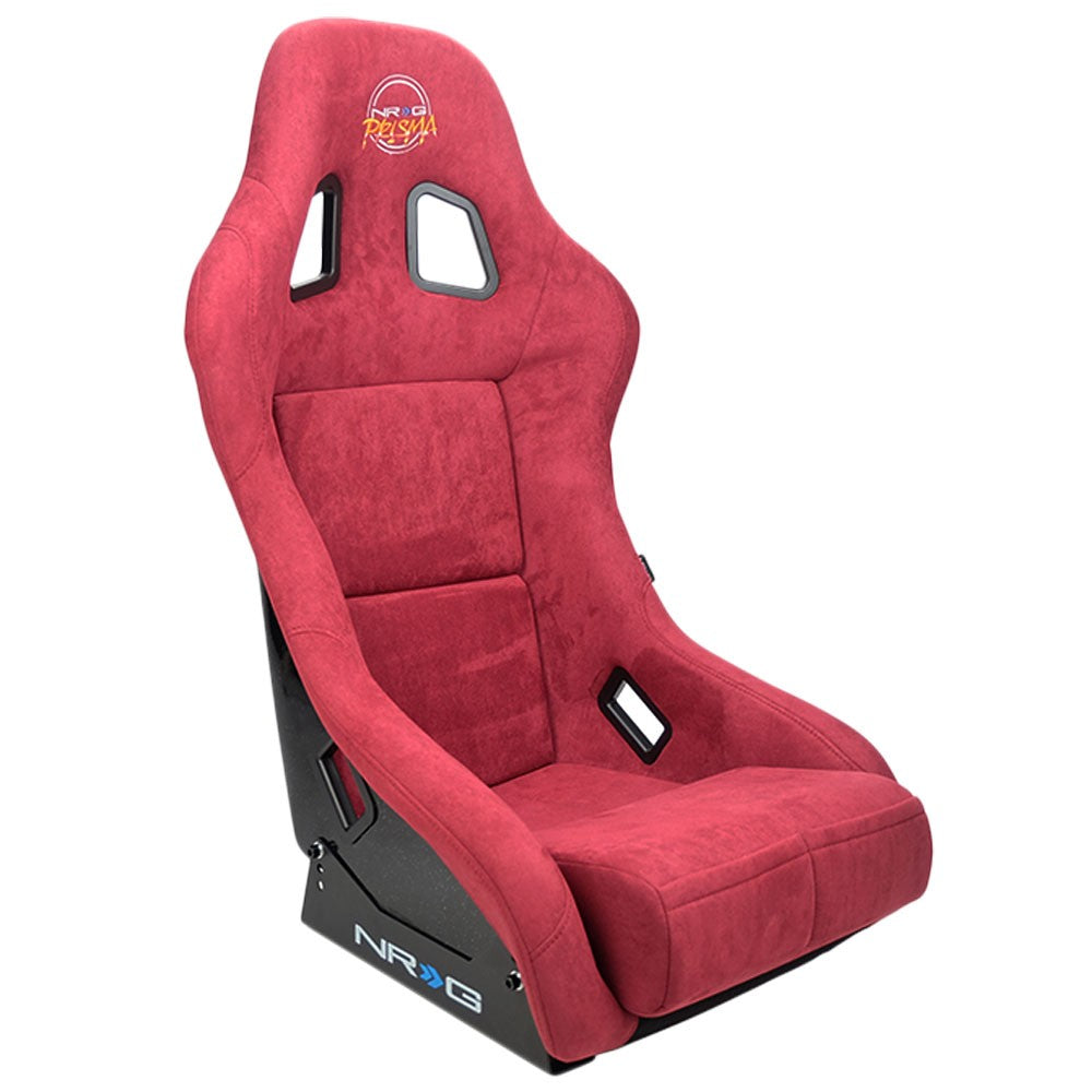 NRG FRP-303MAR-PRISMA PRISMA Fixed Bucket Racing Seat Maroon NRG-FRP-303MAR-PRISMA
