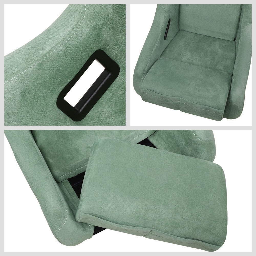 NRG FRP-303OL-PRISMA PRISMA Fixed Bucket Racing Seat Olive NRG-FRP-303OL-PRISMA