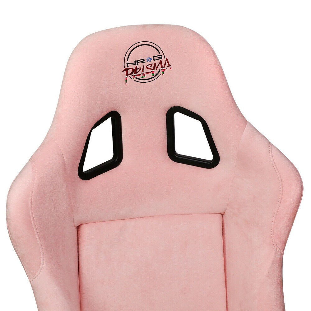 NRG FRP-303PK-PRISMA Bucket (Medium) NRG Prisma Logo Racing Seat Pink
