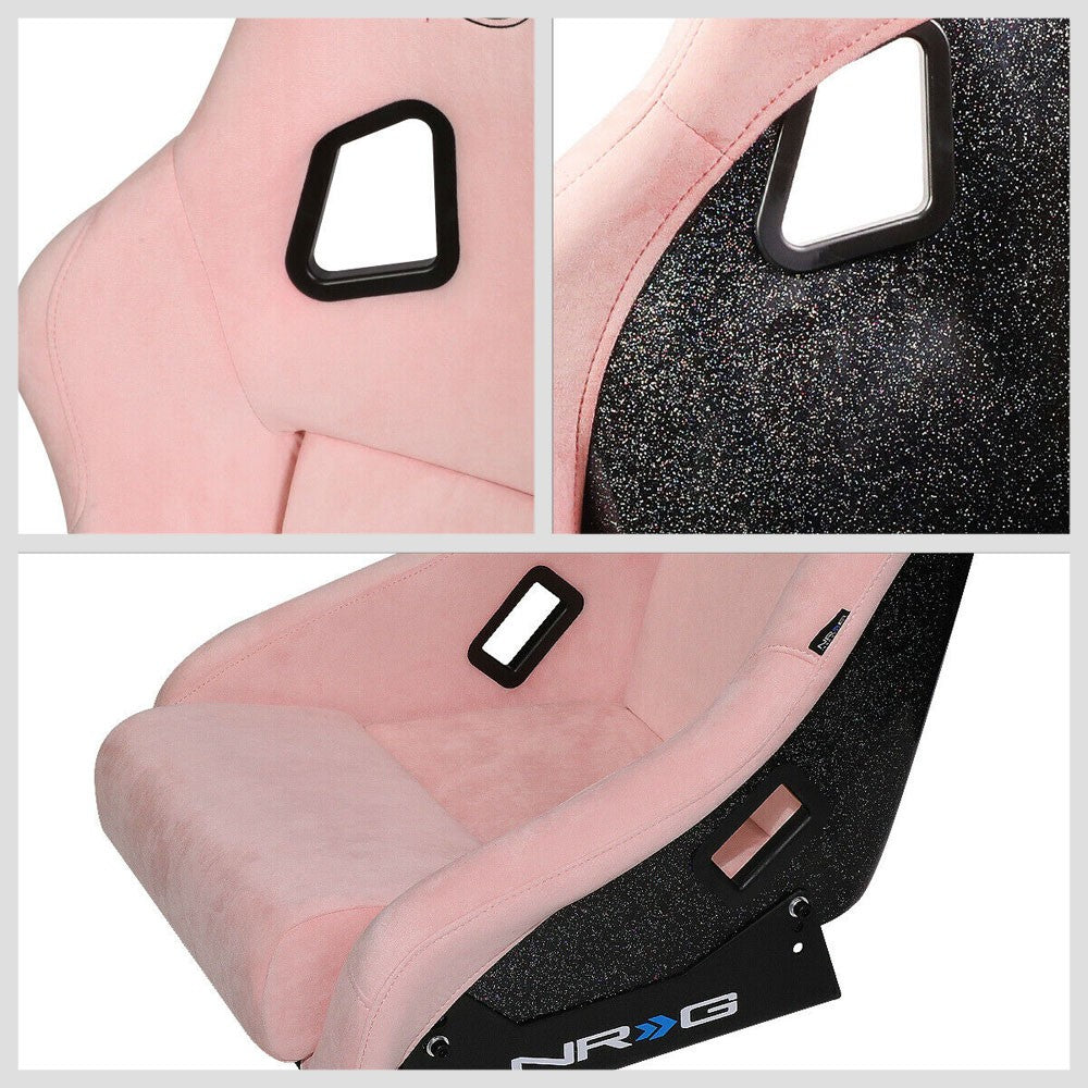 NRG FRP-303PK-PRISMA Bucket (Medium) NRG Prisma Logo Racing Seat Pink