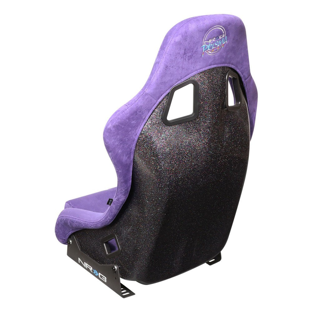 NRG FRP-303PP-PRISMA Bucket (Medium) NRG Prisma Logo Racing Seat Purple