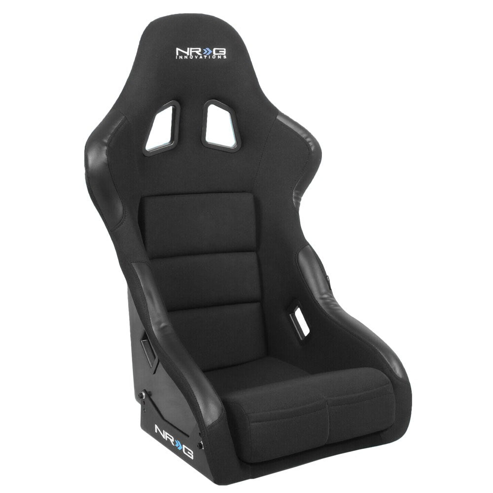 NRG FRP-311 Medium Fixed Bucket Racing Seat Black NRG-FRP-311
