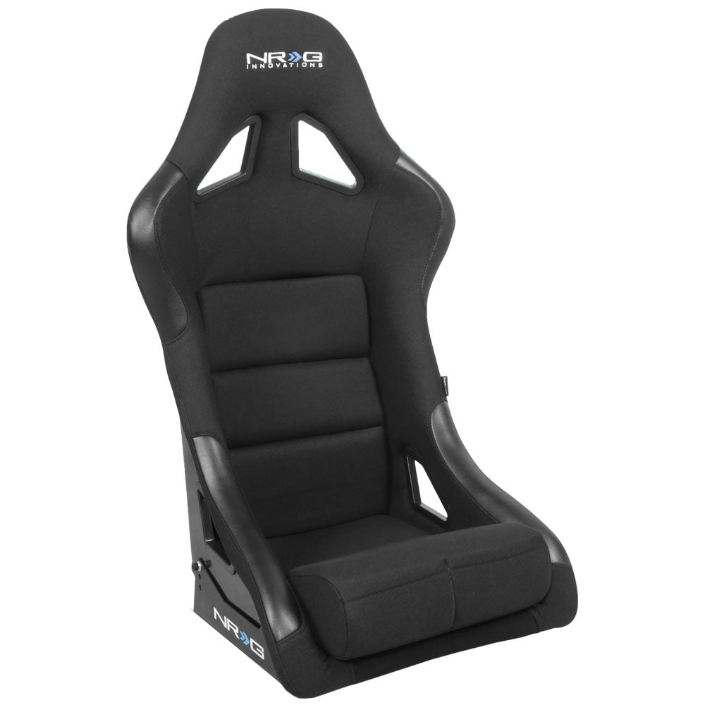 NRG FRP-330 Small Fixed Bucket Racing Seat Black NRG-FRP-330
