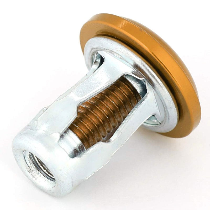 NRG 10PC Rivets for Plastic 20MM Bumper Trunk Fender Washer Kit Rose Gold/Bolt-Washer-BuildFastCar
