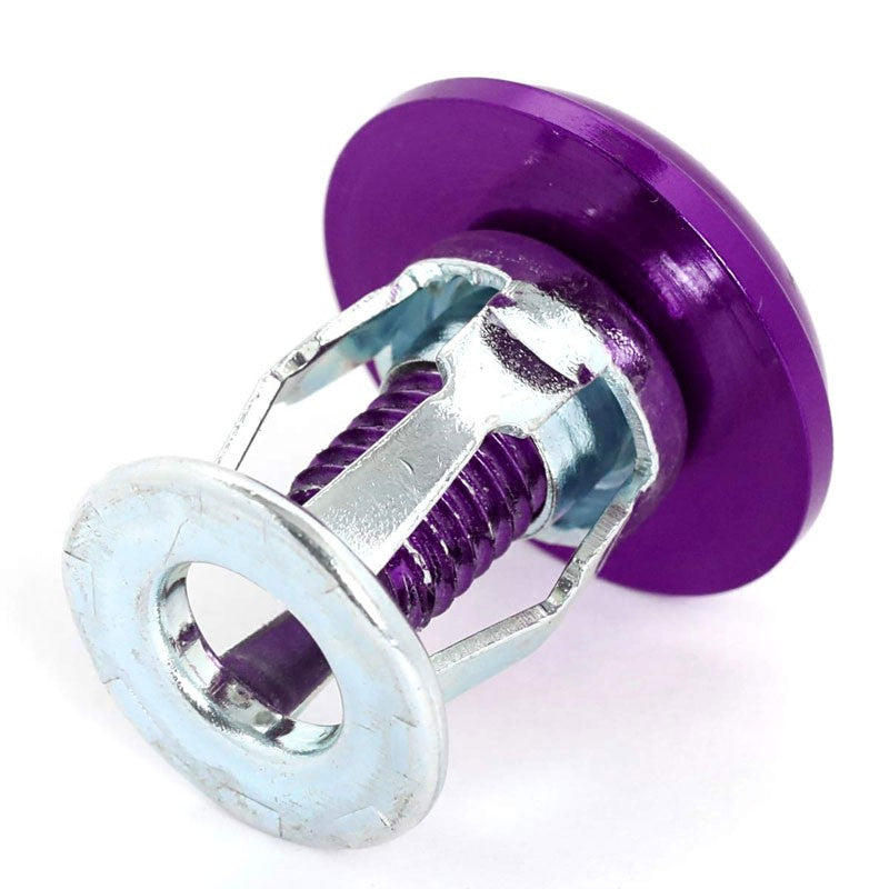 NRG 8PC Rivets for Plastic 20MM Bumper Trunk Lids Fender Washer Kit Purple/Bolt-Washer-BuildFastCar