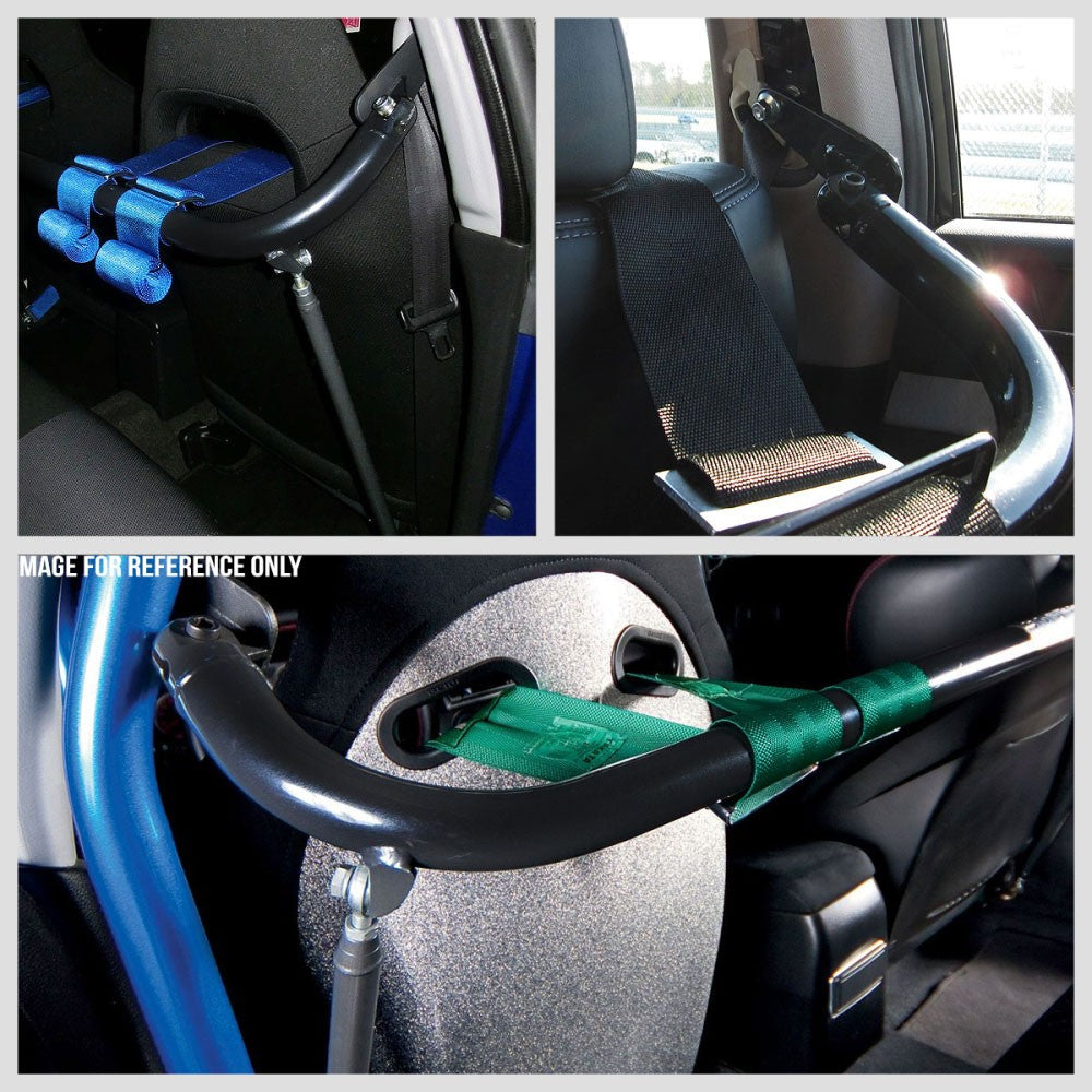 NRG HBR-001BL 47" Blue 4-Point Seat Belt Safety B-Pillar Harness Bar NRG-HBR-001BL