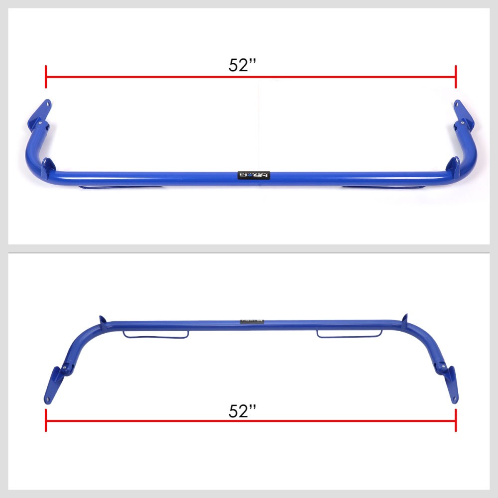 NRG HBR-003BL 51" Blue 4-Point Belt B-Pillar Harness Bar w/loop NRG-HBR-003BL