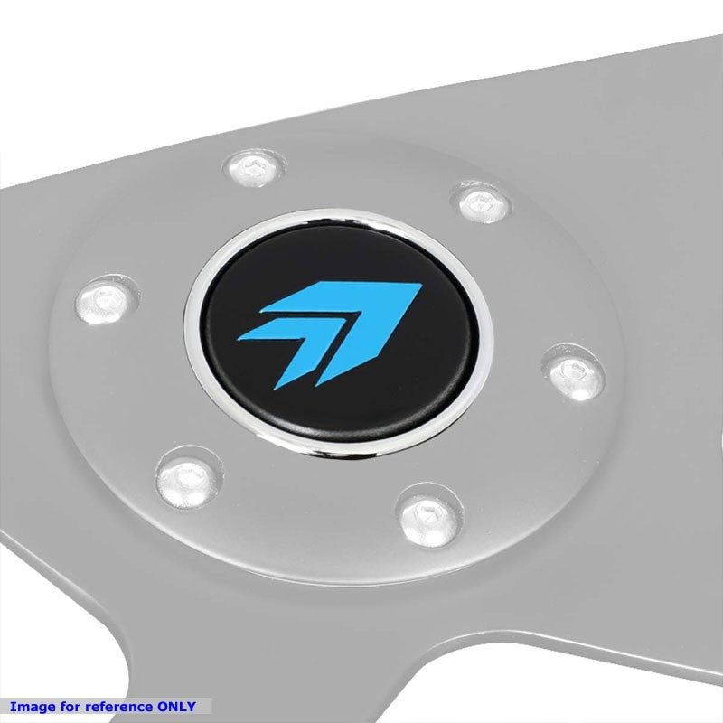 NRG Innovations Glossy Black HT-047 Steering Wheel Horn Button Replacement-Steering Wheels & Accessories-BuildFastCar-BFC-NRG-HT-047