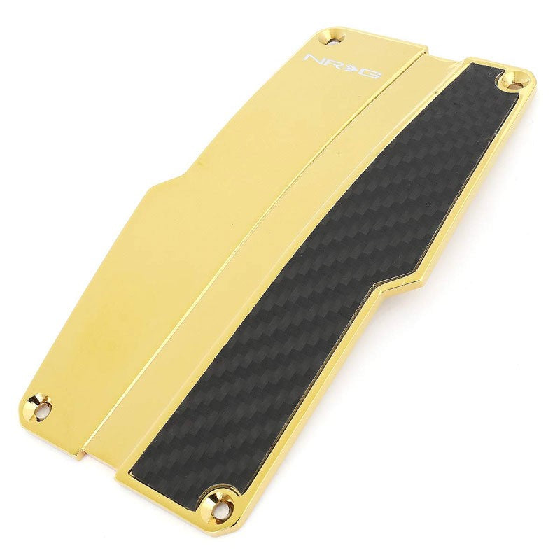 NRG NRG-PDL-150CG Brake/Gas/Clutch Automatic AT Race Foot Pedal Plates Cover Set-Pedals & Pads-BuildFastCar