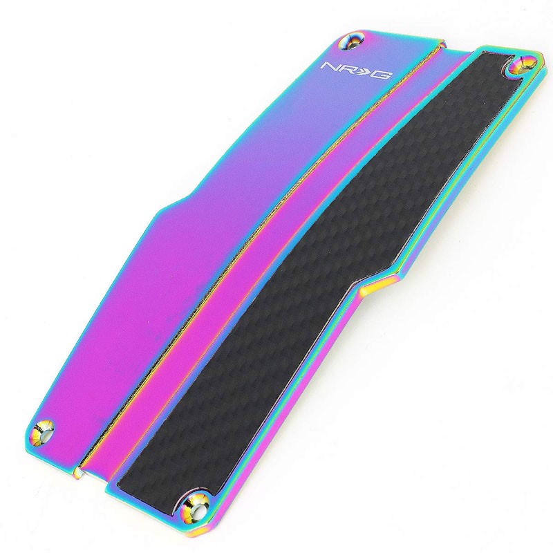 NRG NRG-PDL-150MC Brake/Gas/Clutch Automatic AT Race Foot Pedal Plates Cover Set-Pedals & Pads-BuildFastCar