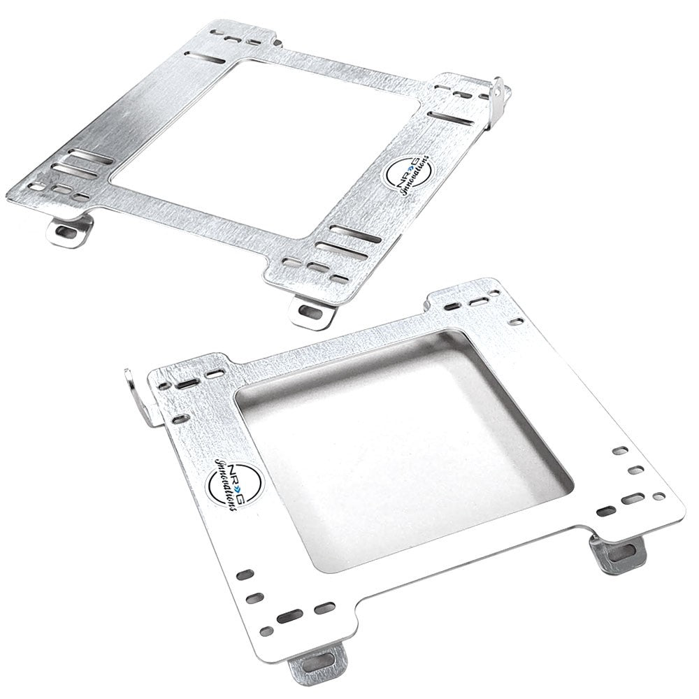 2x NRG Stainless Steel Racing Seat Mount Bracket Adapter For 99-05 Miata MX5
