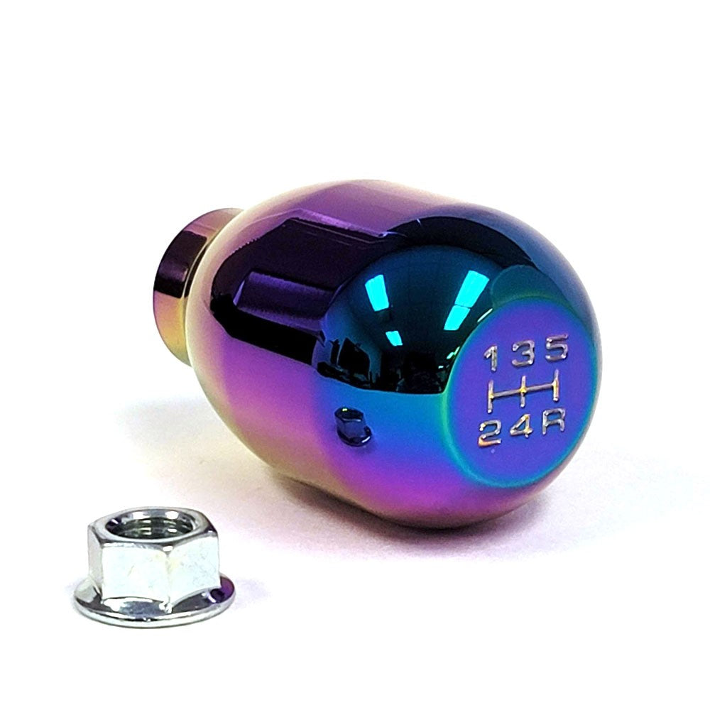 NRG SK-100MC-2-W JDM Heavy Weight Iridium Purple M10x1.5 MT 5-Speed Shift Knob