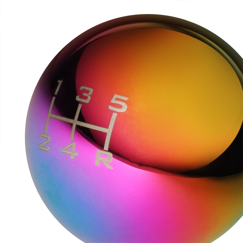 NRG SK-300MC-3-W Iridium Gold 5-Speed Pattern Ball Shift Knob+Insert Adapter