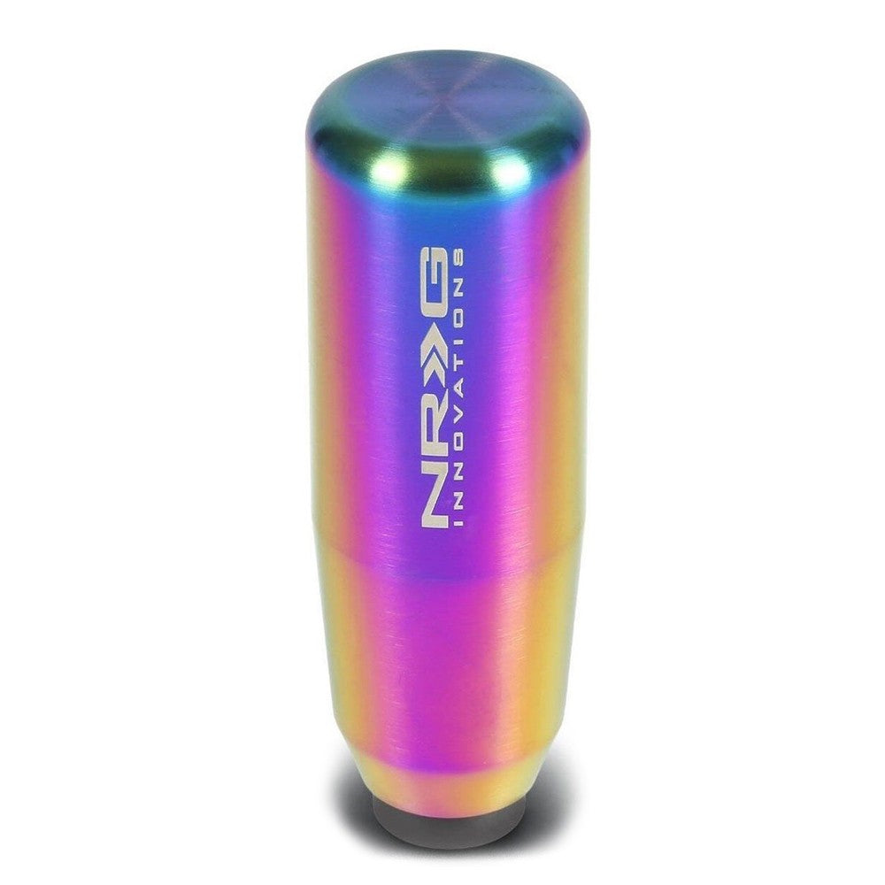 NRG Universal SK-450MC Aluminum Neochrome 3.5" x 1.2" Short Stick Shift Knob