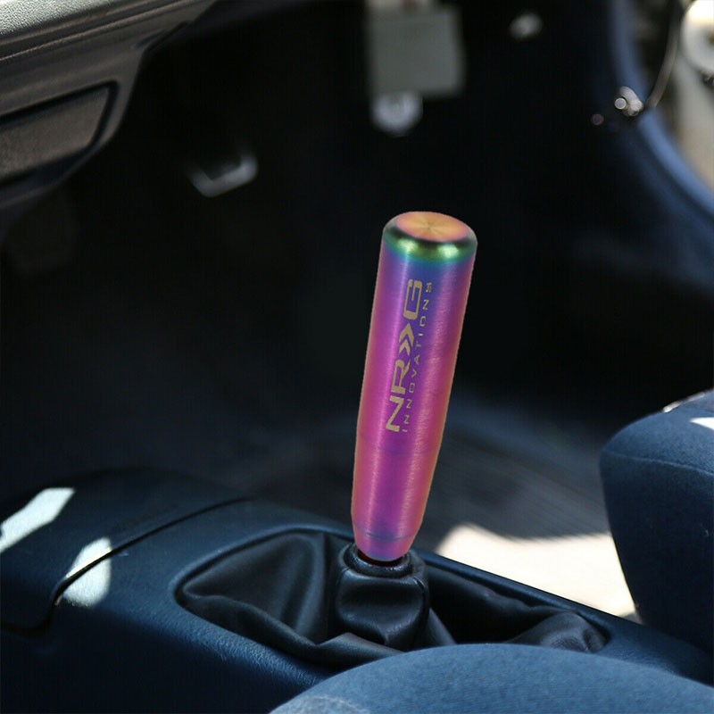 NRG Neochrome Long Stick Heavy Weight M8 M10 M12 SK-480MC Racing Shift Knob-Shifter Components-BuildFastCar