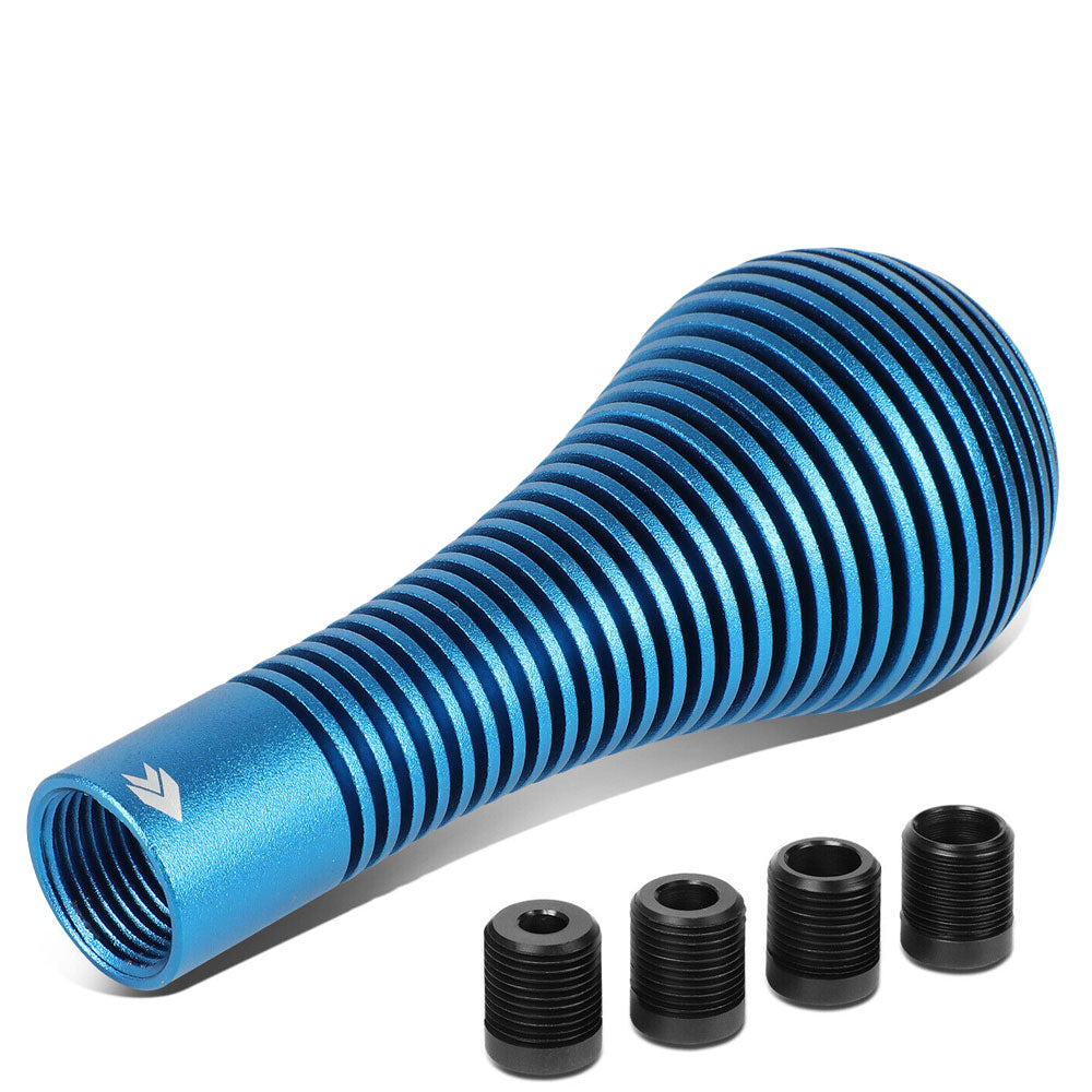 NRG Universal SK-701BL Aluminum Blue Anodized Heatsink Bubble Head Short Shift Knob