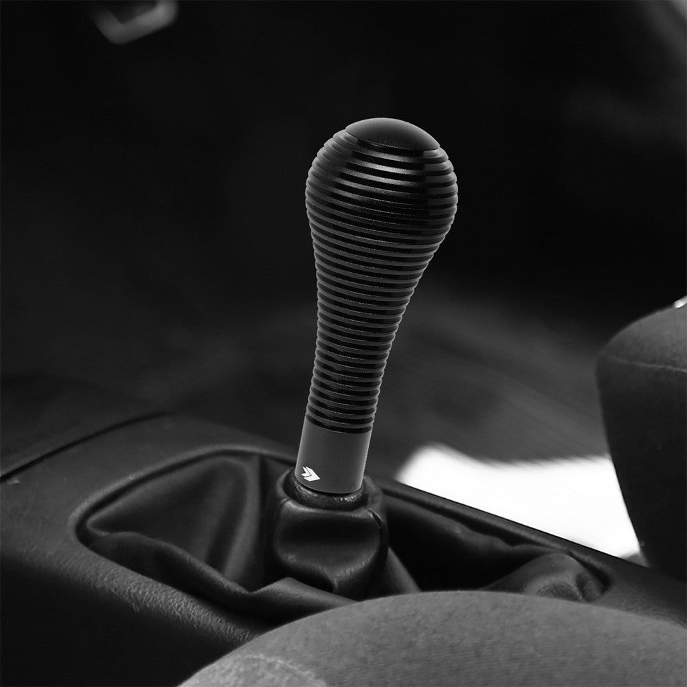 NRG Universal SK-701BK Aluminum Black Anodized Heatsink Bubble Head Short Style Shift Knob