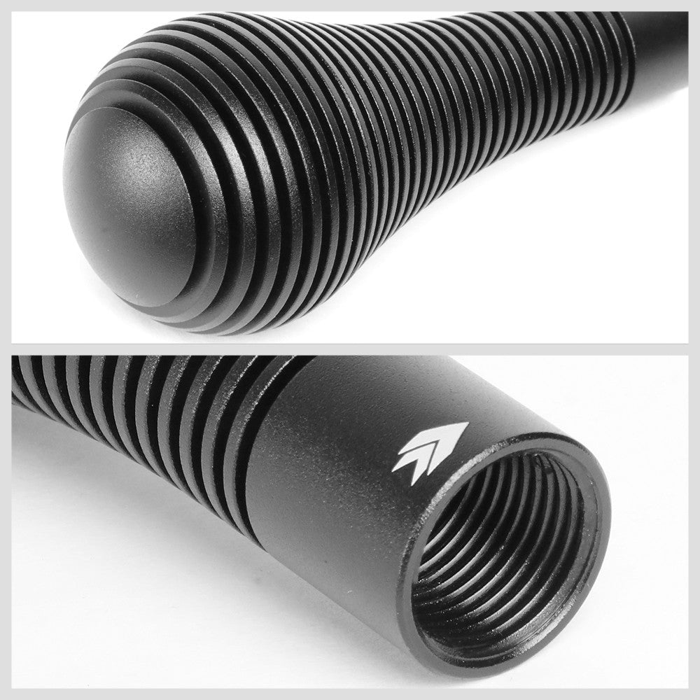 NRG Universal SK-701BK Aluminum Black Anodized Heatsink Bubble Head Short Style Shift Knob