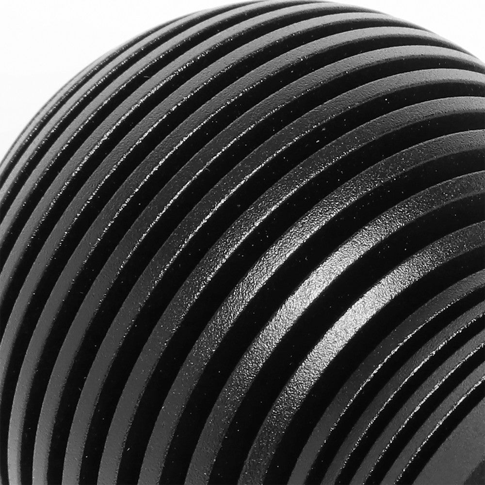 NRG Universal SK-702BK Aluminum Black Anodized Heatsink Spheric Style Shift Knob