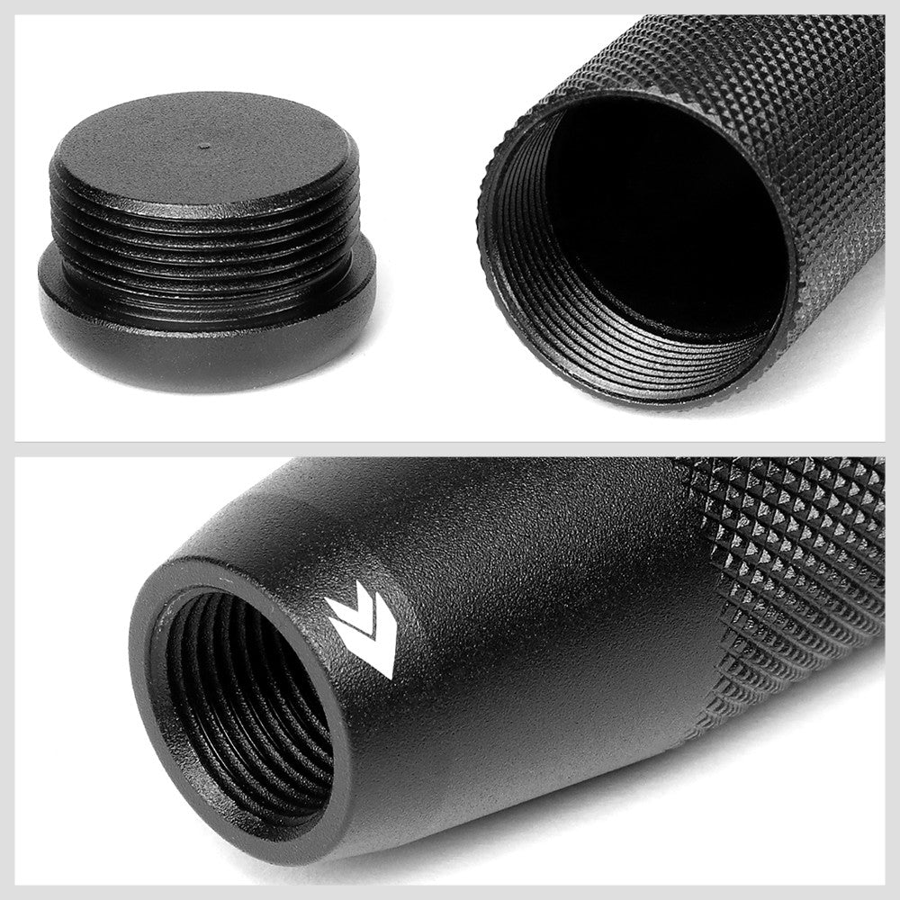 NRG Universal SK-800BK Aluminum Black Anodized Long Stick Shift Knob