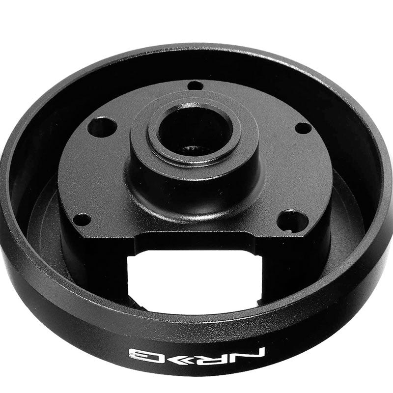 NRG SRK-103H Short Steering Wheel Hub Adapter Black For 02-07 Subaru Impreza-Interior-BuildFastCar