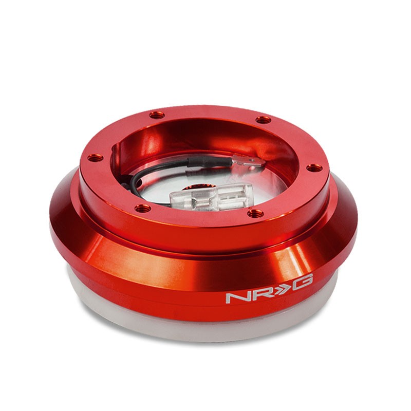NRG SRK-110H-RD Short Steering Wheel Hub Adapter Red For 92-96 Honda Prelude-Interior-BuildFastCar