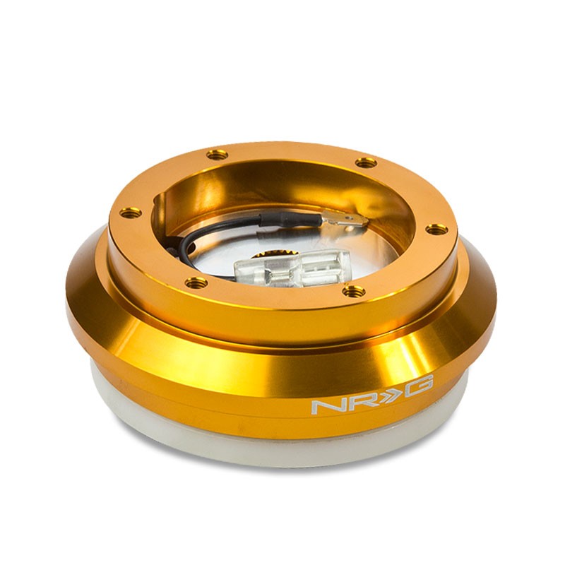 NRG SRK-130H-RG Short Steering Wheel Hub Adapter Rose Gold For 00-09 Honda S2000-Interior-BuildFastCar