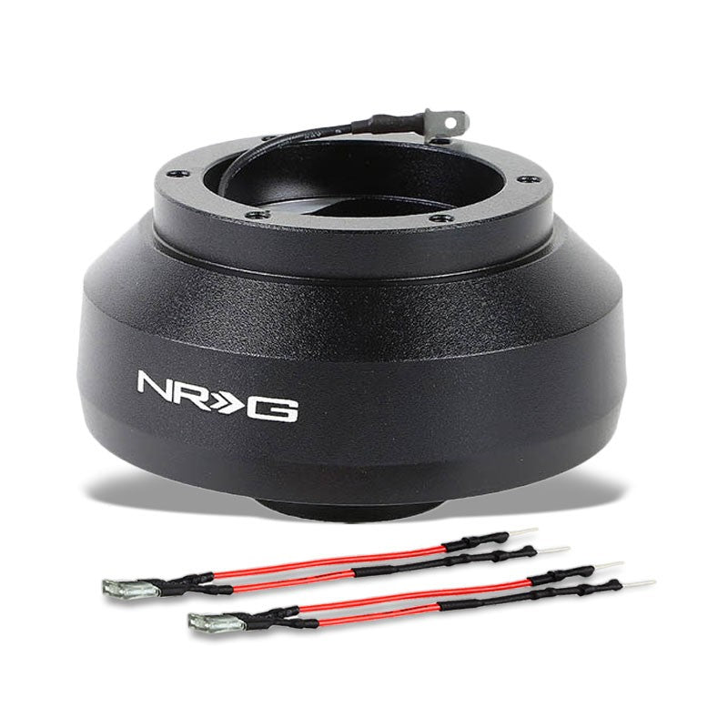 NRG SRK-135H Short Steering Wheel Hub Adapter Black For 15-16 Acura ILX-Interior-BuildFastCar