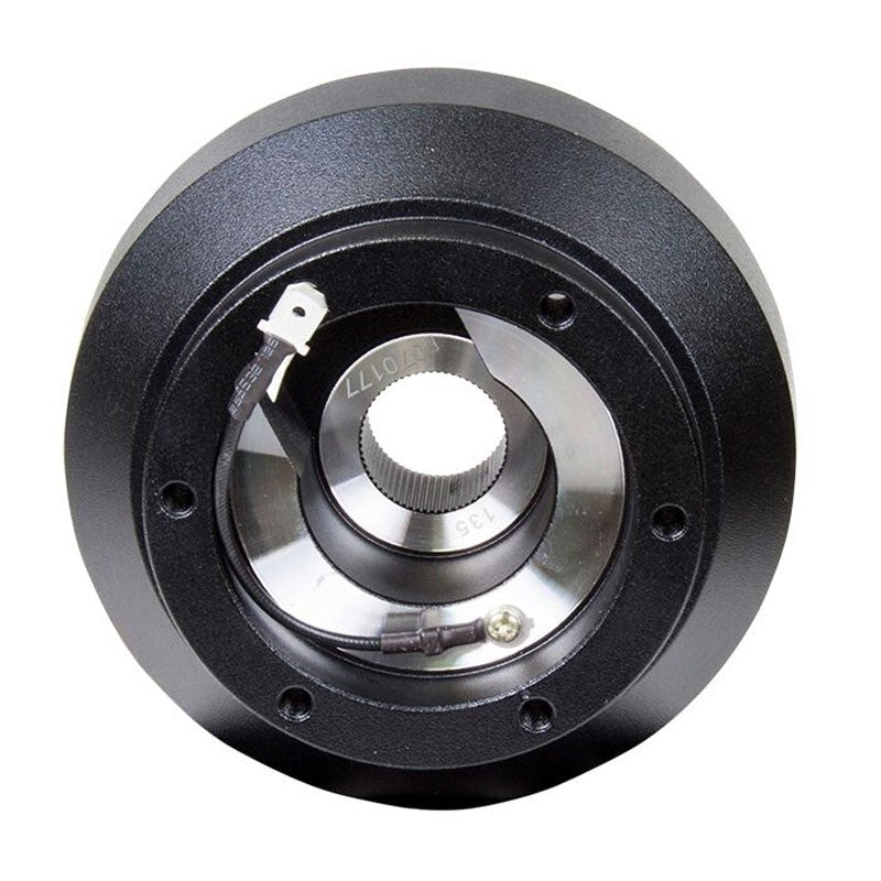 NRG SRK-135H Short Steering Wheel Hub Adapter Black For 15-16 Acura ILX-Interior-BuildFastCar