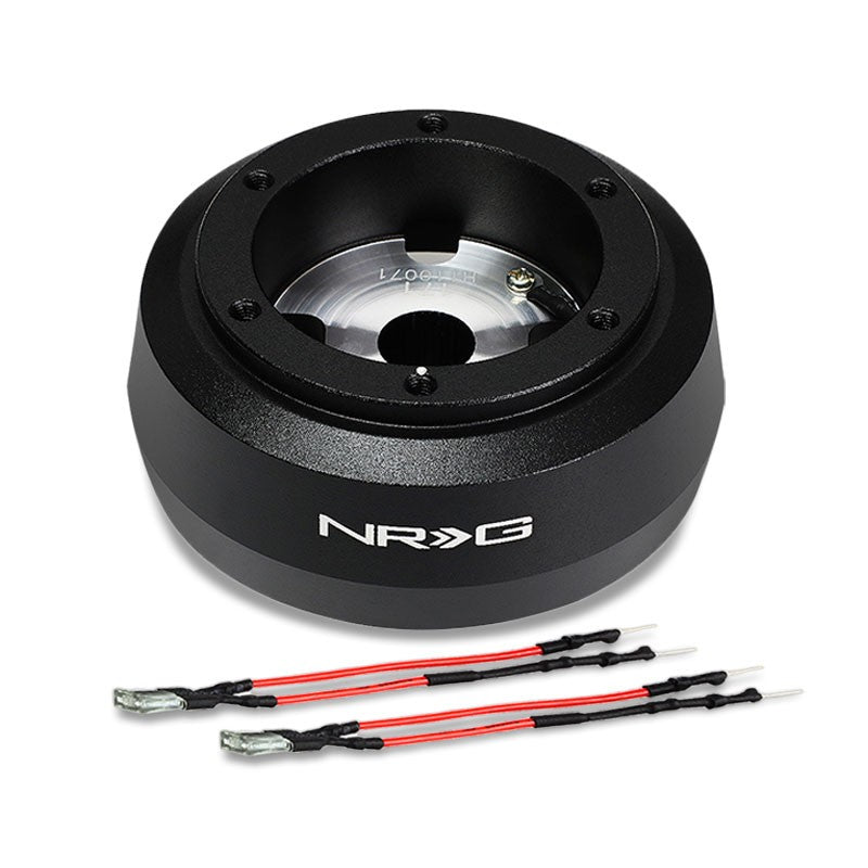 NRG SRK-171H Short Steering Wheel Hub Adapter Black For 87-18 Jeep Wrangler-Interior-BuildFastCar