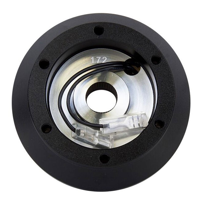 NRG SRK-172H Short Steering Wheel Hub Adapter Black For 72-82 Ford Mustang-Interior-BuildFastCar