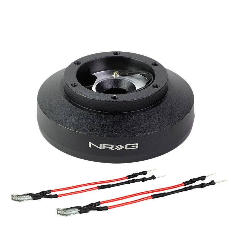 NRG SRK-173H Short Steering Wheel Hub Adapter Black For 06-10 Dodge Charger-Interior-BuildFastCar