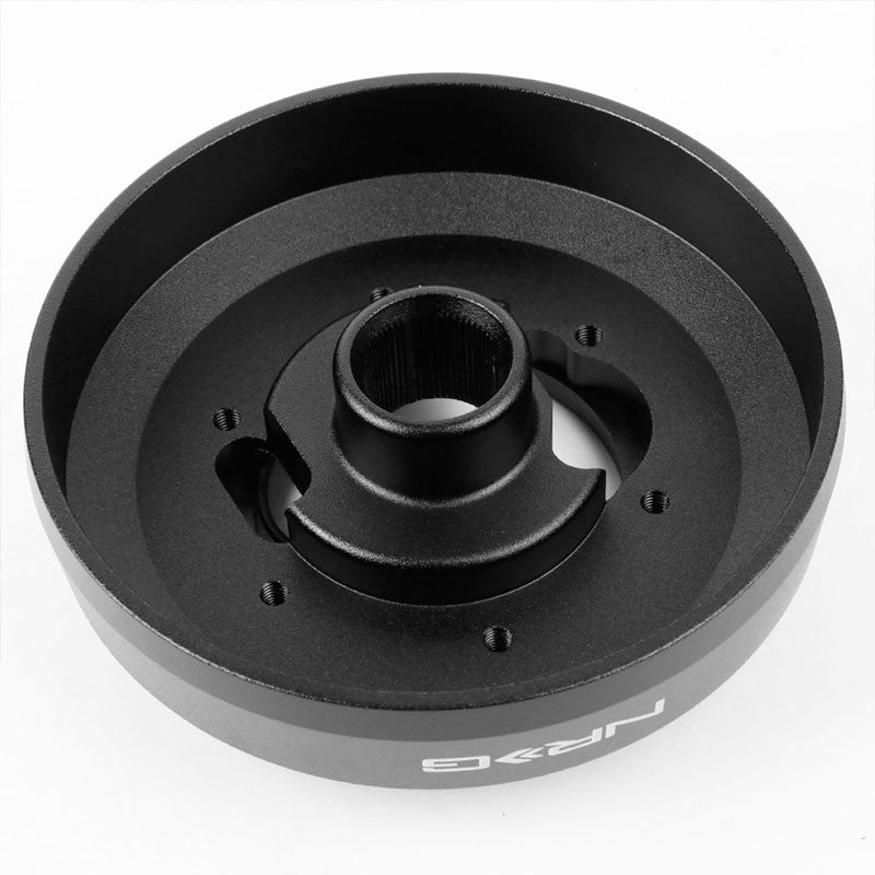 NRG SRK-173H Short Steering Wheel Hub Adapter Black For 06-10 Dodge Charger-Interior-BuildFastCar