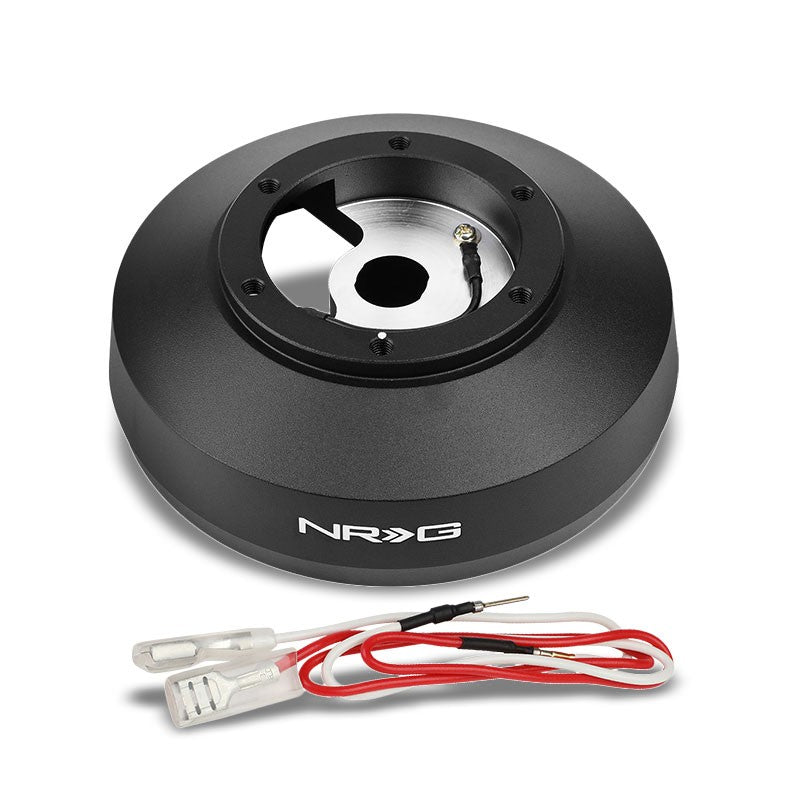 NRG Innovations SRK-179H Black 6 Bolt Steering Wheel Short Hub Adapter NRG-SRK-179H