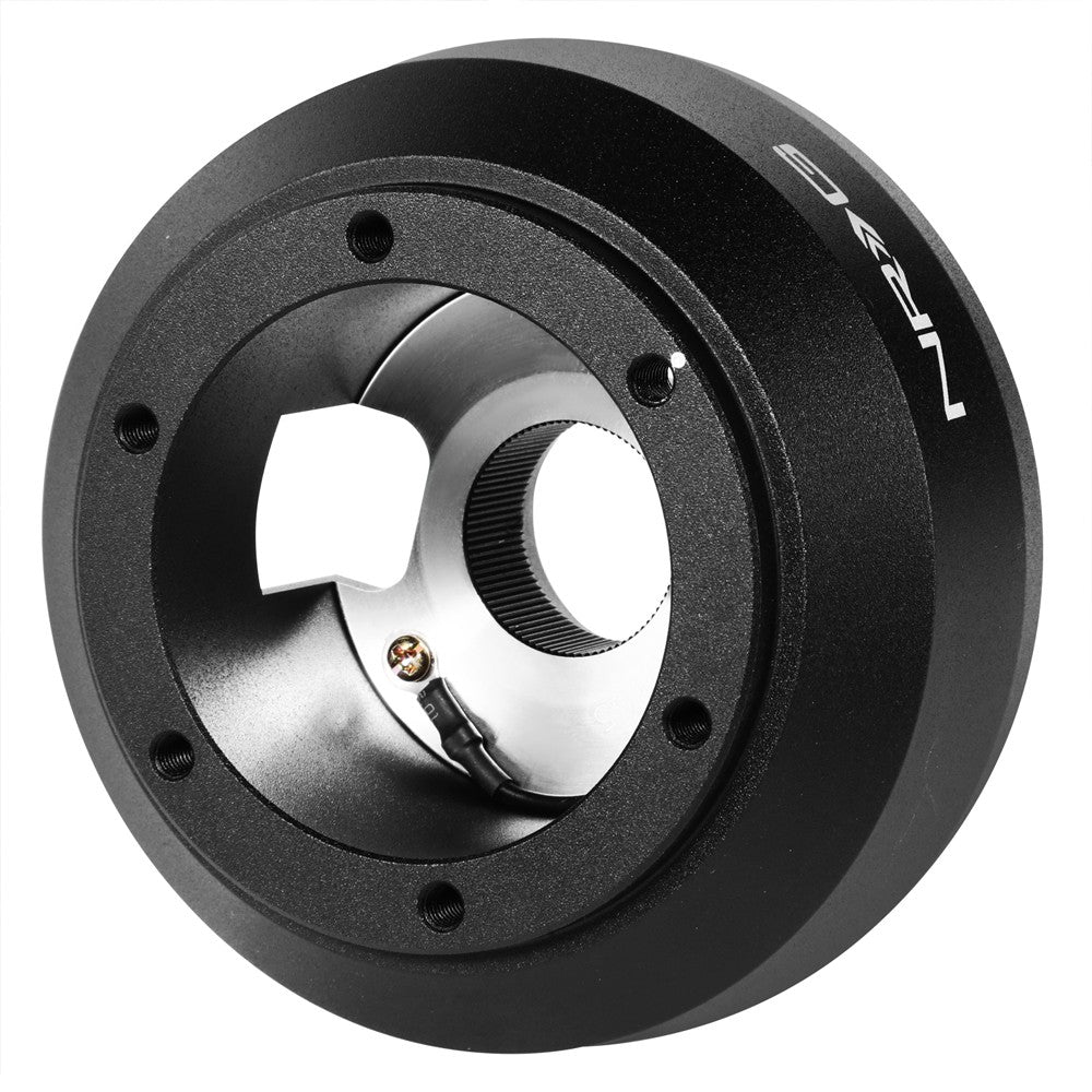 NRG Innovations SRK-183H Black 6x70mm Bolt Steering Wheel Short Hub Adapter