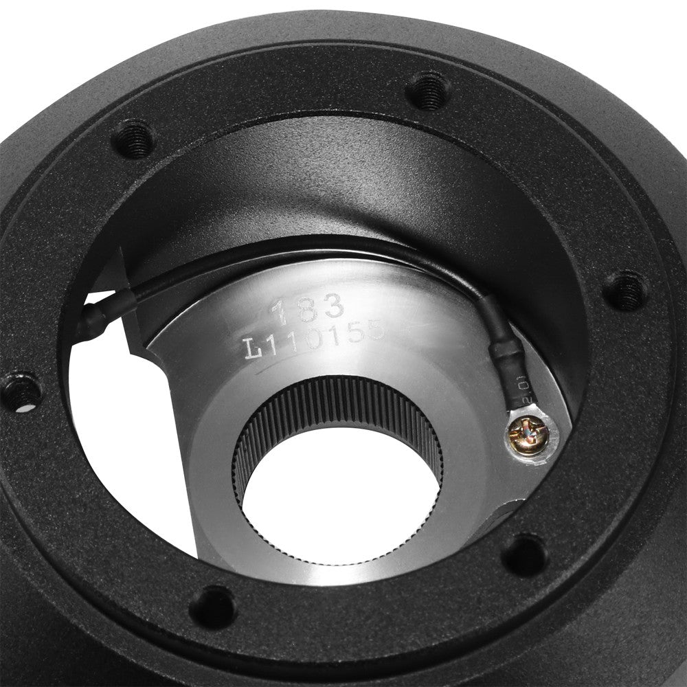 NRG Innovations SRK-183H Black 6x70mm Bolt Steering Wheel Short Hub Adapter